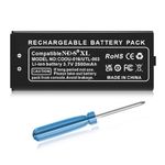 Dsi XL battery, (2024 New Upgraded) 2500mAh High Capacity Replacement Battery Compatible with Nintendo DS XL, DSi LL, DSi XL, UTL-001, Part No. C/UTL-A-BP UTL-003 with Mini Repair Tool