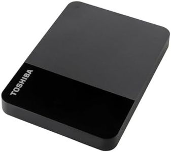 TOSHIBA Canvio Ready 2TB Portable External HDD - USB3.0 for PC Laptop Windows and Mac, 3 Years Warranty, External Hard Drive - Black