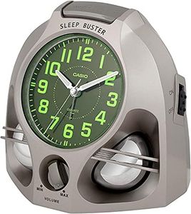 Despertador Analogico Casio TQ-641-9S Analógico para Unisex Color Dorado