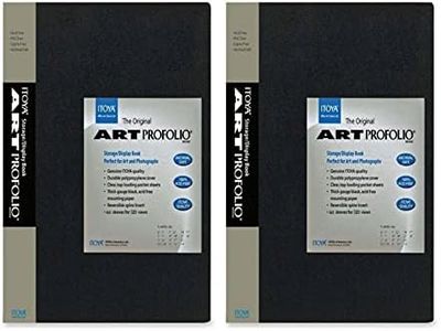 Itoya The Original Art Profolio 5x7-Inch Presentation/Display Book (24 Pages for 48 Photos, 2-Pack)