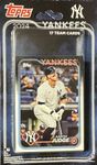 Topps New York Yankees 2024 Factory Sealed 17 Card Team Set Featuring Jasson Dominguez Rookie Card NYY-10