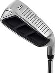 MAZEL Golf Pitching & Chipper Wedge for Men & Women,Right Handed,35,45,55 Degree (Right, Stainless Steel (Black Head), Regular, 45)