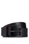 HUGO Men's Gionio_sz40 Belt, Black (Black 001), 46 (Manufacturer size: 105)