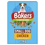 BAKERS Small Dog Chicken Dry Dog Food 1.1kg (Pack of 5)