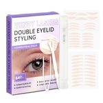 Eyelid Tape 640 Pcs Eyelid Strips Invisible Eyelid Lifter Strips Eye Lift Tape Waterproof Long-Lasting Eyelid Sticker Double Eyelid Tape For Hooded, Heavy, Uneven, Droopy Lids