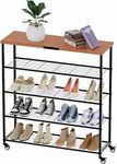 Rolling Shoe Rack