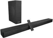 Westinghouse 5.1.2 Channel Sound Bar for Smart TV, 400W Surround Sound w/Dolby Atmos & Dolby Digital Plus, Wireless Subwoofer, Height Speakers, Home Theater Audio, Bluetooth, Roku TV Ready