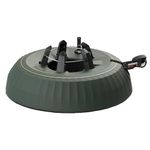 Krinner Christmas Tree X-12 Deluxe - Green Tree Stand - Original Single Cable Operation, Holds up to 12 ft Live Trees - Foot Pedal Setup & Water Reservoir with Level Indicator - German Made