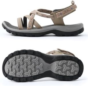 YYNUDA Women Walking Hiking Sandals Sport Sandals with Arch Support Travel