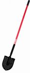 Bully Tools 92705 14-Gauge Round Point Mud Shovel with USA Pattern and Fiberglass Long Handle