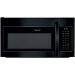 Frigidaire FFMV1846VB 30" Black Over the Range Microwave with 1.8 cu. ft. Capacity, in Black