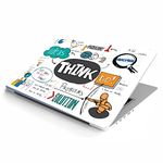 ANCIARY Laptop Skin Stickers HD Quality Sticker for Laptops Upto 15.6" Compatible with Apple/Dell/HP/Lenovo/Acer/Asus/Sony (Dustproof|Waterproof|Scratchproof|Reusable)-THINK DO ANM1