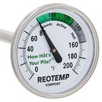 REOTEMP FG20P Backyard Compost Thermometer - 20 Stem, Fahrenheit by REOTEMP Instruments