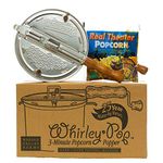 Original Whirley-Pop Popcorn Popper Kit - Metal Gear - Color Changing - 1 Real Theater All Inclusive Popping Kit