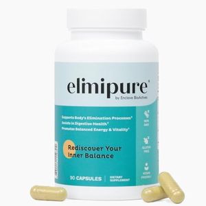 Elimipure Gut Cleanse & Restore Supplement: Natural & Effective Gut Detox Cleanse Capsules | Fortify Your Gut Microbiome | Effortless Morning Stools | Restore Your Gut from The Inside Out