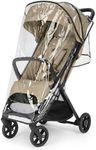 Inglesina Quid³ Stroller Raincover, Clear – Tailored for Quid³ Stroller – Simple Installation, Shields from Rain, Wind, and Bugs – BPA-Free, All-Weather Protection for Chilly, Windy & Wet Conditions