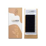 LASHVIEW Eyelash Extensions,Individual Lashes,Premium Single&Classic Lashes,0.15 Thickness C 15mm,Natural Semi Permanent Eyelashes,Eyelash Extension Supplies,Soft Application-Friendly, Lashes