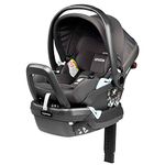 Peg Perego Primo Viaggio 4-35 Lounge - Reclining Rear Facing Infant Car Seat - Includes Base with Load Leg & Anti-Rebound Bar - for Babies 4 to 35 lbs - Made in Italy - Atmosphere (Grey)