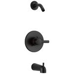 Peerless PTT188792-BLLHD Precept Trim Kit Tub & Shower, Matte Black