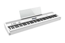 Roland Fp-60X Next-Step Digital Piano with Enhanced Sounds, Built-In Powerful Amplifier And Stereo Speakers. Rich Tone And Authentic Ivory-Feel 88-Note Pha-4 Keyboard. (White)