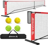 BAGAIL Portable Pickleball Net Set,