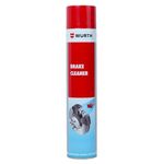 Wuerth Brake Cleaner - 700ml | Fast-Acting Degreaser for Brakes, Engine Parts & Machinery | High-Pressure Spray, No Residue, Quick-Dry Formula | German Engineered for Car & Bikes
