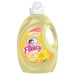 Fleecy Liquid Fabric Softener - Aroma Therapy Calm - Premium Laundry Softener for Enhanced Comfort and Softness, 3.5 Liters for 148 Loads of Laundry