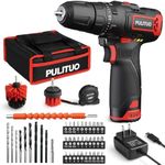 PULITUO Cordless Drill Driver Set, 