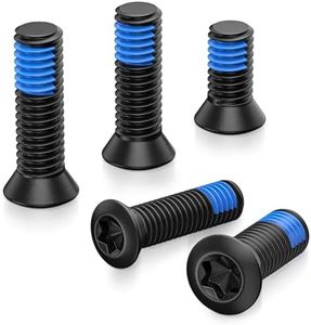 CVLIFE Screws Pack for Red Dot Sight Optics & Mount, 15 Sets of Screws 3 in Each Set #6-32 / #6-48 / #4-40 / M3 / M3.5 / M4, 12.9-Grade Carbon Steel Black Oxide Blue Coating Fully Threaded, 45Pcs