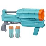 Nerf Roblox Sharkbite: Web Launcher Rocker Blaster, Includes Code to Redeem Exclusive Virtual Item, 2 Nerf Rockets, Pump Action