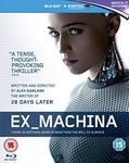 Ex Machina (2014) (Blu-ray + Digital HD + UV) (Uncut | Region Free Blu-ray | UK Import)