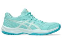 ASICS Womens UPCOURT 6 Illuminate Mint/Soothing Sea Badminton Shoes - 5 UK (1072A107.401)
