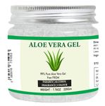 Raslok Aloe Vera Gel 100% Pure Natural Aloe Gel For Face Skin & Hair Care (7.76 oz - 220gm)