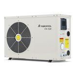 FibroPool Swimming Pool Heat Pump - FH120 20,000 BTU - for Above and In Ground Pools and Spas - High Efficiency, All Electric Heater - No Natural Gas or Propane Needed