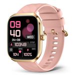 Smart Watch for Women, 2.06" HD AMOLED Screen Smartwatch (Answer/Make Calls), 24/7 Heart Rate Blood Pressure Monitor Blood Oxygen Sleep, IP68 Waterproof 114+ Sport Mode Fitness Watch Android iOS