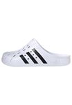 adidas Unisex Adilette Clog Sandals, FTWR White Core Black FTWR White, 7 UK