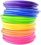 Topbuti 24 Pcs Multicolor Plastic T