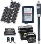 ALEKO Swing Gate Opener | Solar Power Automatic Driveway Gates Operator | Gate up to 10 Ft Long 450 Pounds | ETL Listed Opener | GG450 | (450 ETL Listed, Solar 50W Accessory Kit)