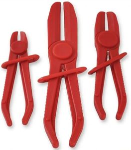 3 PCS Hose Pinch Off Pliers - Fuel Line Clamp Pliers for Automotive Fuel Brake,Coolant and Radiator