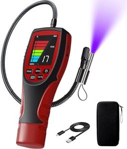 HVAC Refrigerant & Combustible Leak Detector [2025 Upgrade], Aprvtio ALD-200 PRO Freon Leak Detector, 2.6' Large Screen, Freon Sniffer Teater Visual and Audible Alarm for R134a R410a R454B