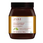 Jiva Amla Chatpata Candy 400gm | Rich In Dietary Fibres & Vitamin C, Boosts Immunity, Supports Healthy Digestion, Maintains Blood Sugar Levels (Pack Of 1)