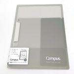 Kokuyo Campus Easy to Review Print File, Clip Folder, File Folder, A4, Gray, Japan Import (FU-CE755M)