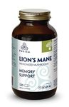 PURICA - Lion's Mane Micronized Mushrooms, 120 Vegan Capsules - Promotes Cognitive Health - Focus and Memory Support