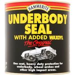 AMK® Hammerite Underbody Seal With Waxoyl Black Car Underseal 500ml Under Body Rust Corosion Protection