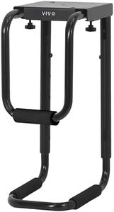 VIVO Heavy Duty Adjustable Under-Desk PC Mount, Computer CPU Holder with Secure Locking, Supports up to 66 lbs, Black, MOUNT-PC04B