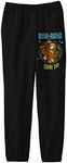 Scooby Doo Ruh-Roh Youth Black Graphic Jogger Pants