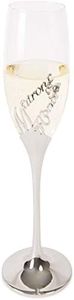 Pavilion Gift Company Glorious Occasions Matron of Honor Wedding Toast Champagne Glass Flute, 8 oz, Silver