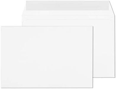 6x9 Booklet Envelopes - 100 pack - Mailing Envelopes Self Seal - White Letter Envelopes with Peel & Seal Closure - Open-Side 6x9 Envelopes - 28 lb Paper - Plain Envelopes for Business and Personal Use
