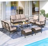 MFSTUDIO Outdoor Patio Furniture Se