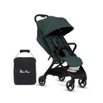 Silver Cross - Clic 2 Compact Stroller & Travel Bag - Travel Stroller For Life On The Go - Foldable & Lightweight - Suitable From Birth To 4 years - Conifer